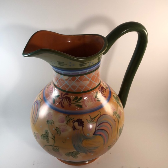 Danna Cullen Large Zrike Chanticleer Pitcher - Picture 8 of 8
